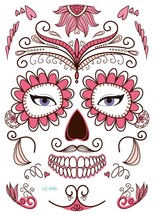 Waterproof Halloween Face Sticker